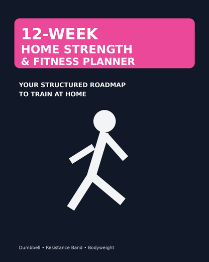 12-Week Home Strength and Fitness Planner cover
